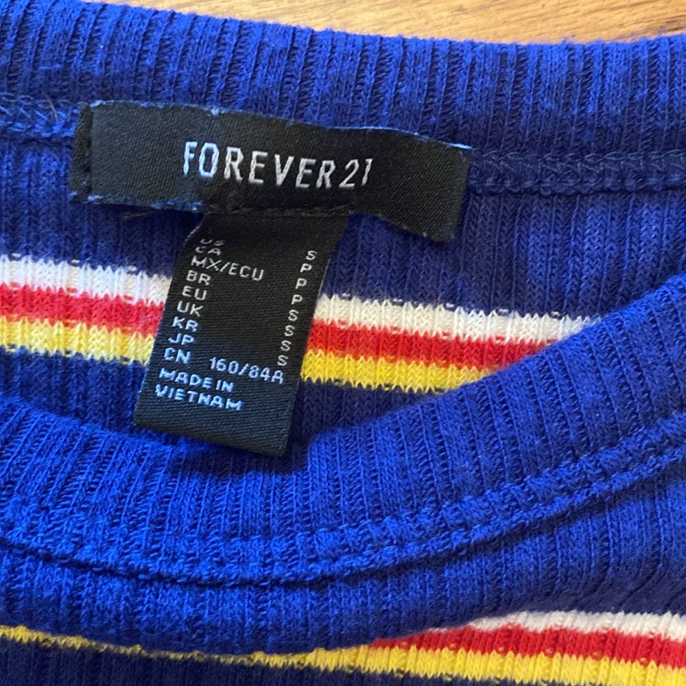 Forever 21 Ribbed Top - Picture 2 of 3